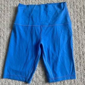 Lululemon Blue Align Shorts 8” Size 4
